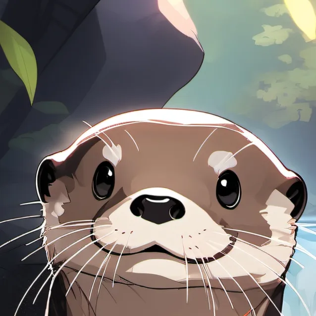 chat with ai character: a cute otter!