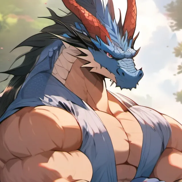 chat with ai character: blue