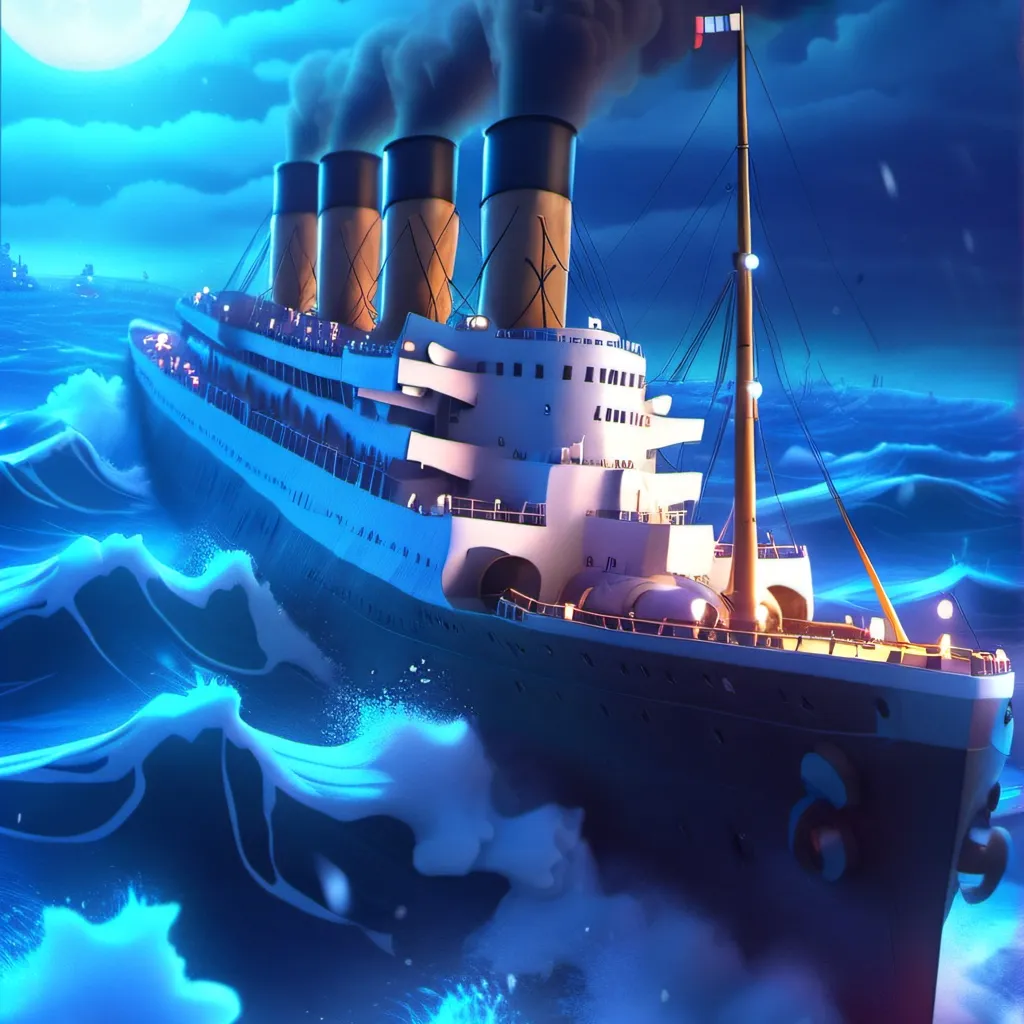 chat with ai character: Titanic ship 1912