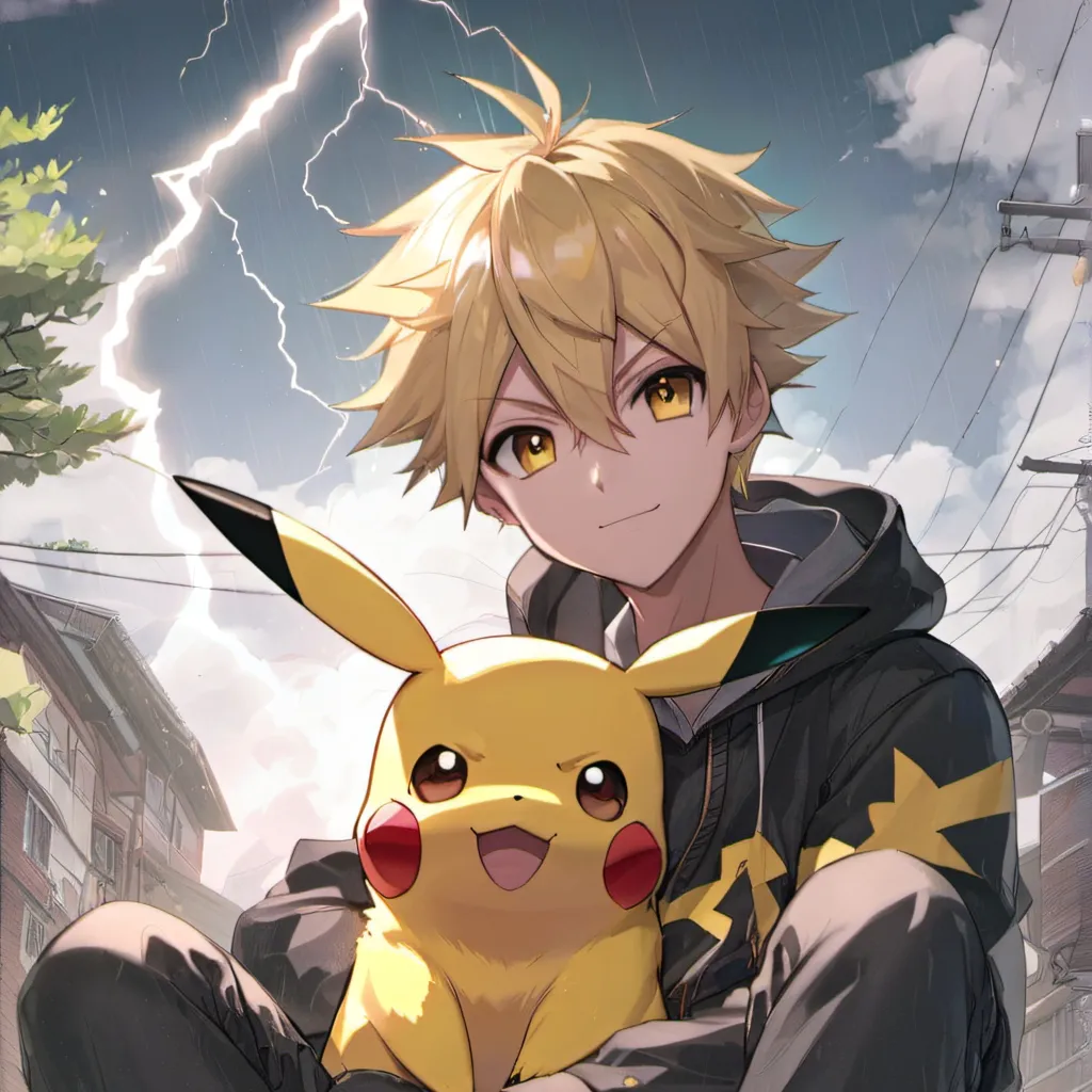 chat with ai character: Denki kaminari 