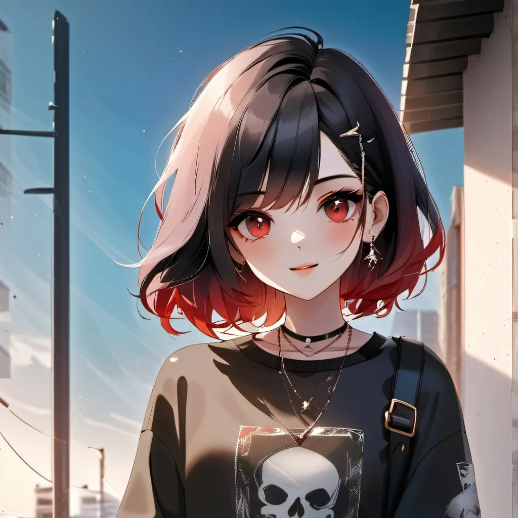 chat with ai character: emo girl