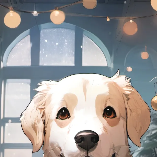 chat with ai character: santa paws