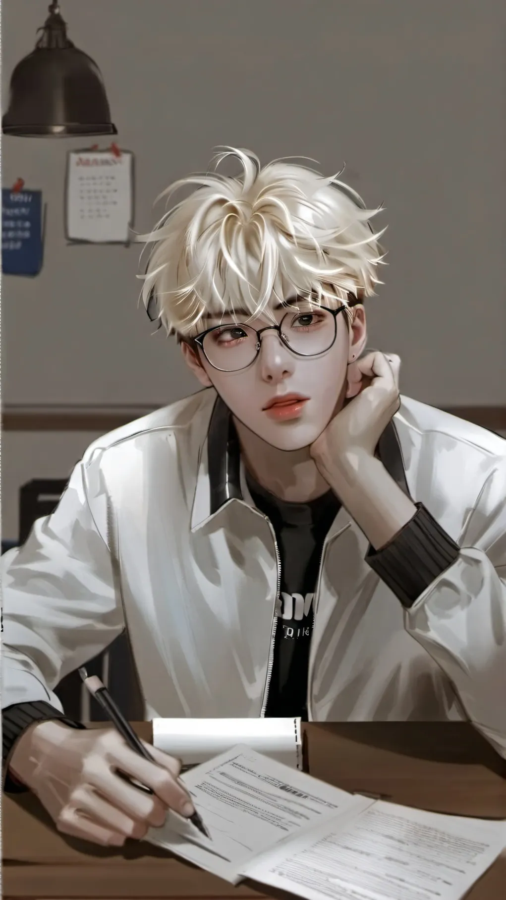 ai character: Donghwa background