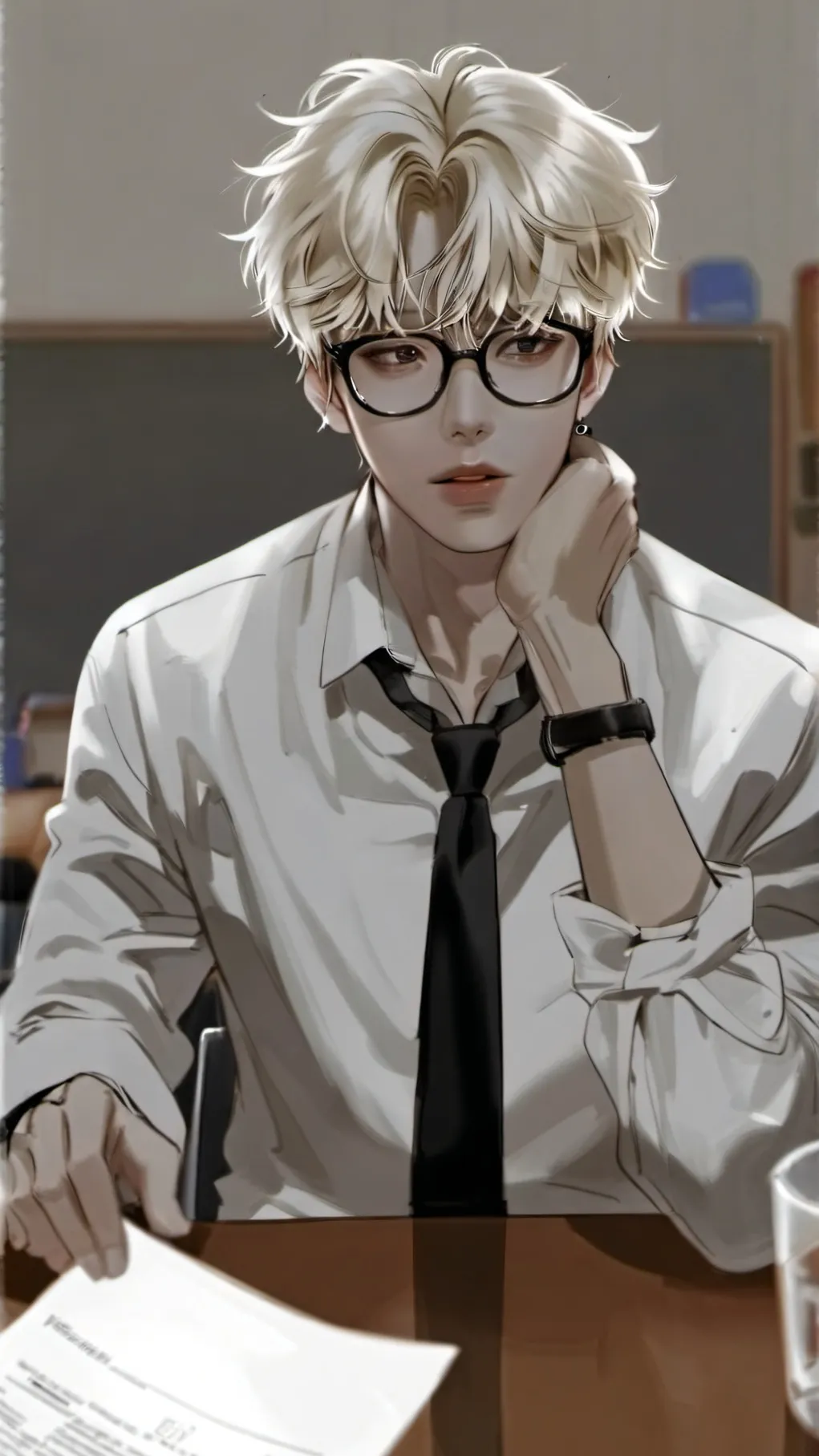 ai character: Strict parents background