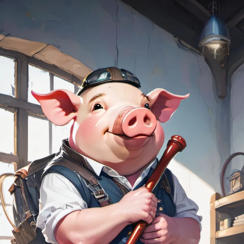 chat with ai character: George Pig