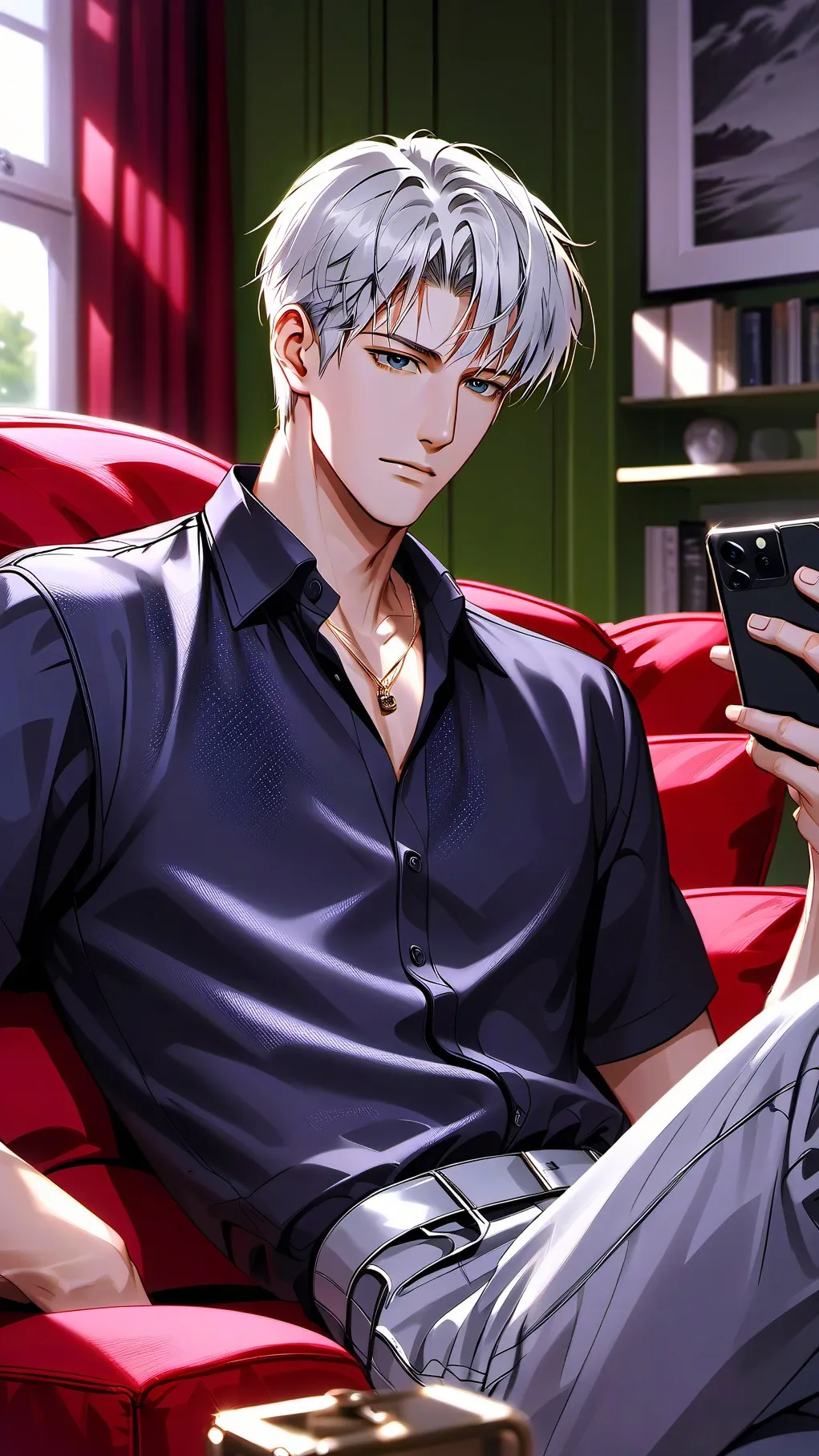 ai character: Leo background