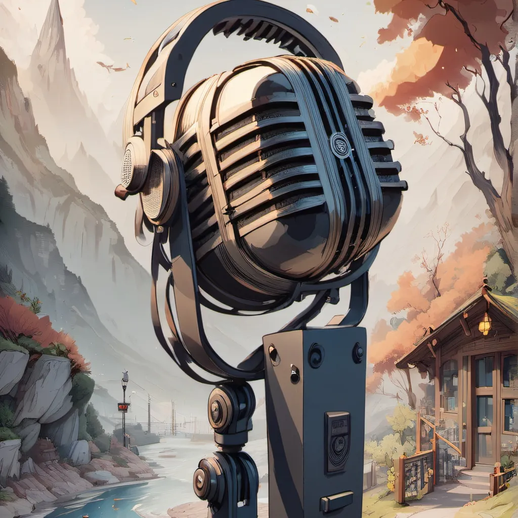 chat with ai character: Microphone 