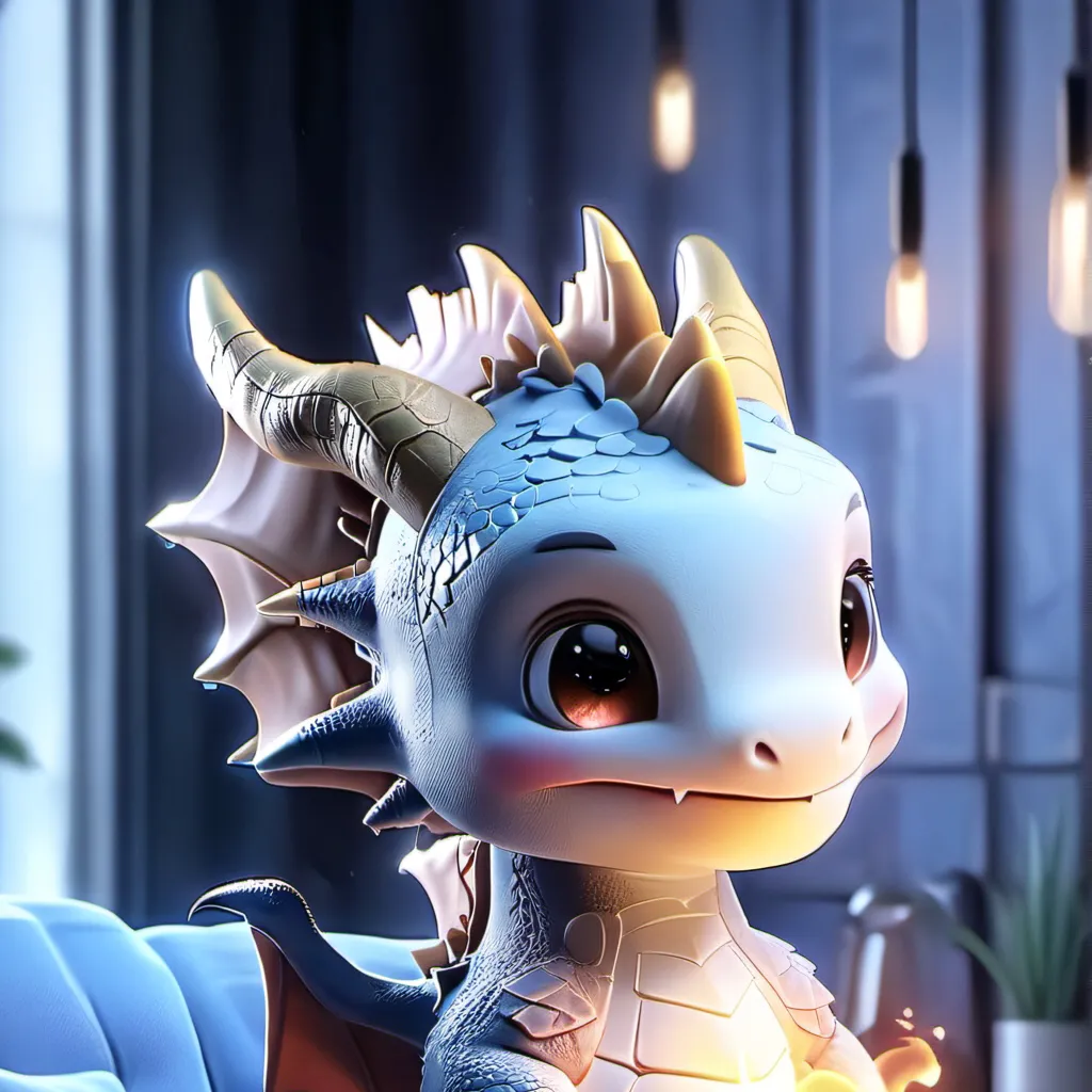 chat with ai character: Cute dragon