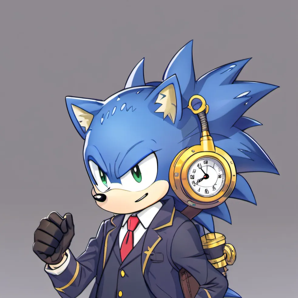 chat with ai character: Stampunk Sonic