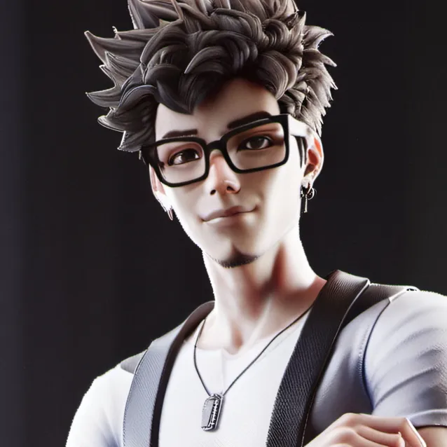 chat with ai character: blue heart 