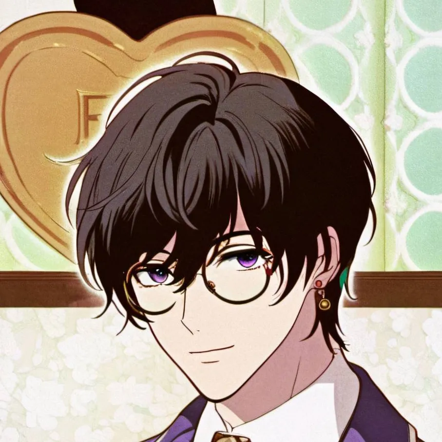 chat with ai character: Purple guy