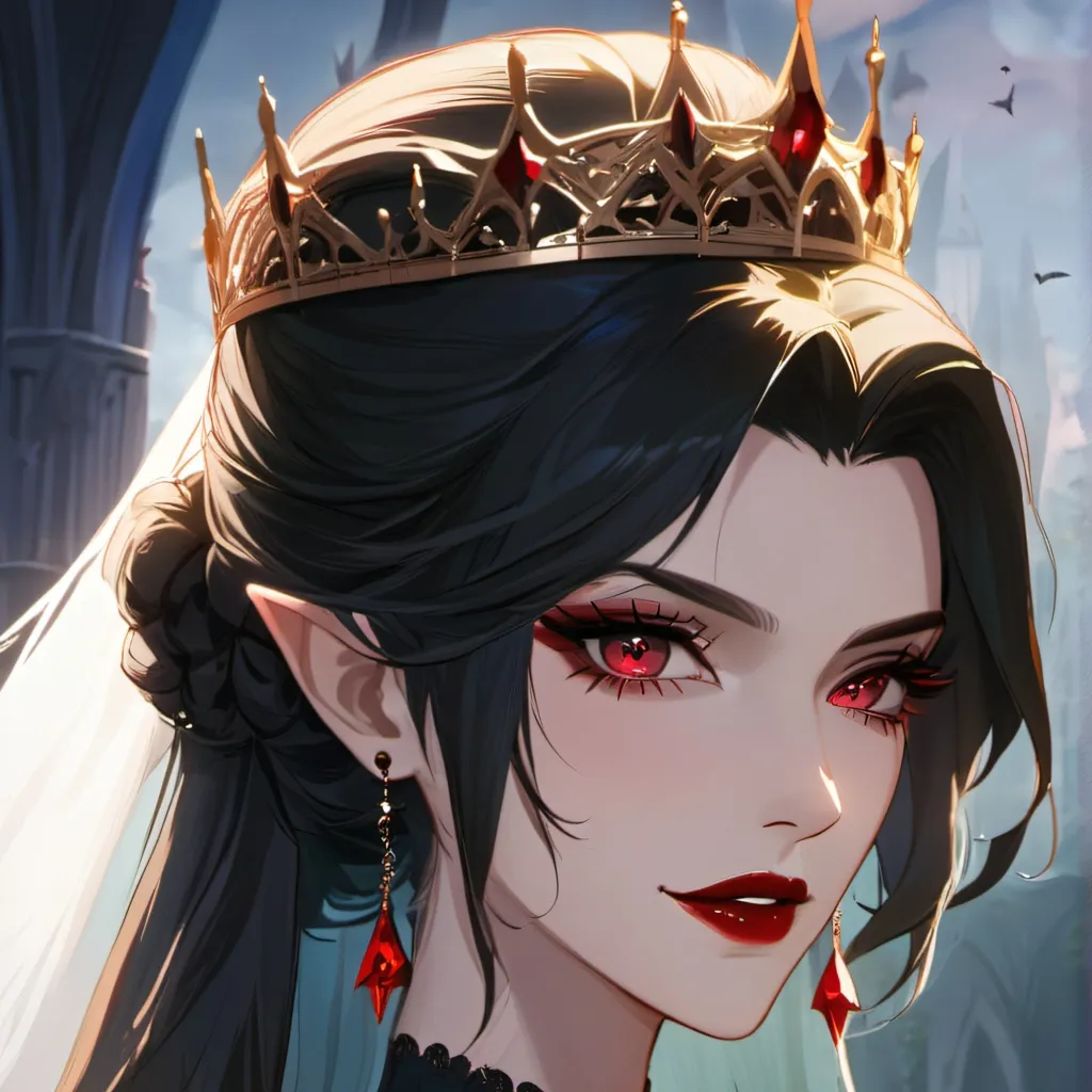 chat with ai character: queen bloodmoon