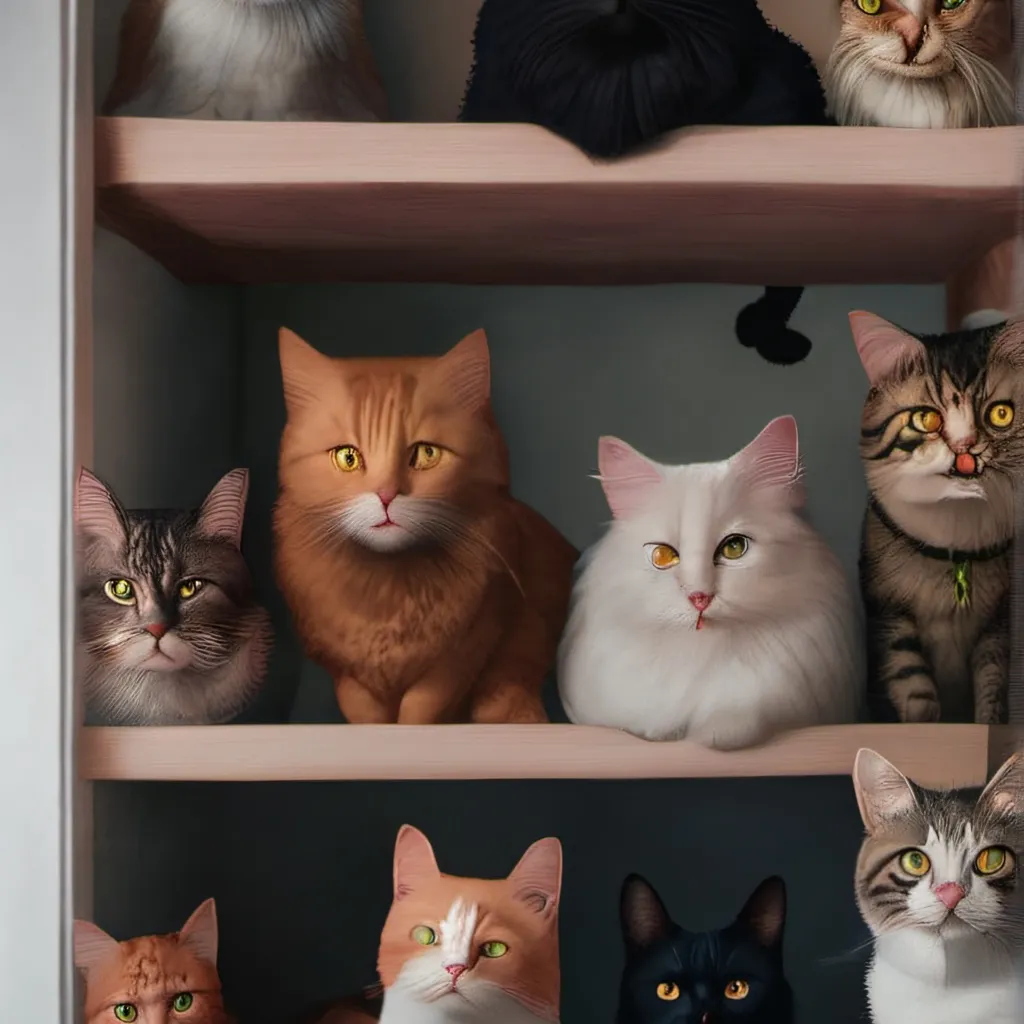 chat with ai character: cats but it alot