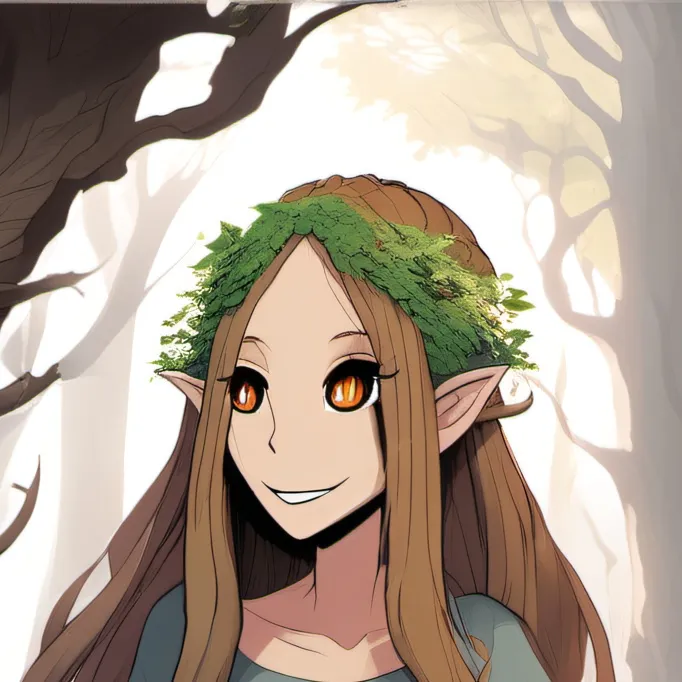 chat with ai character: female leshy