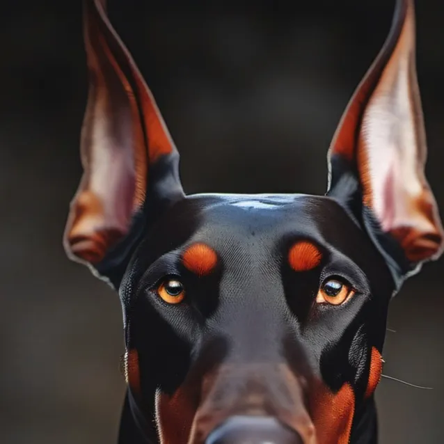 chat with ai character: Abandoned Doberman