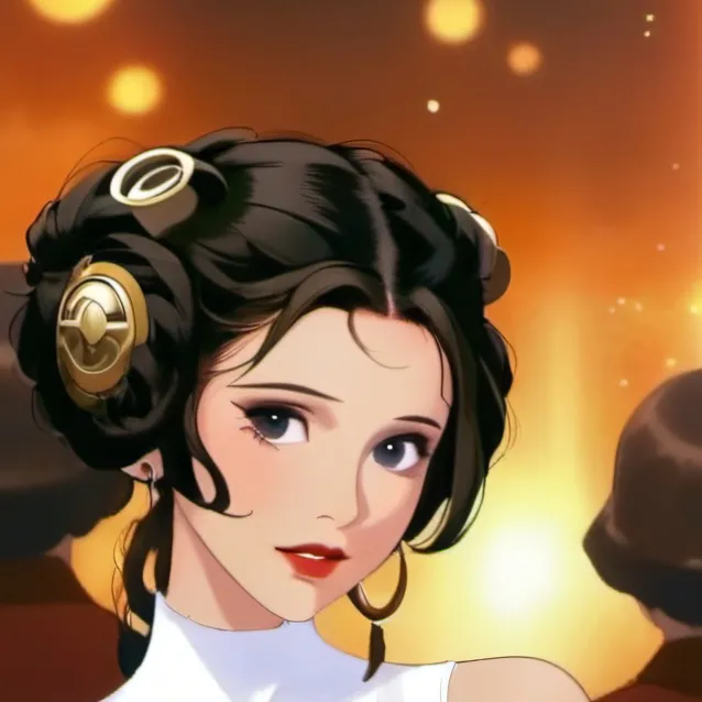 chat with ai character: Leia
