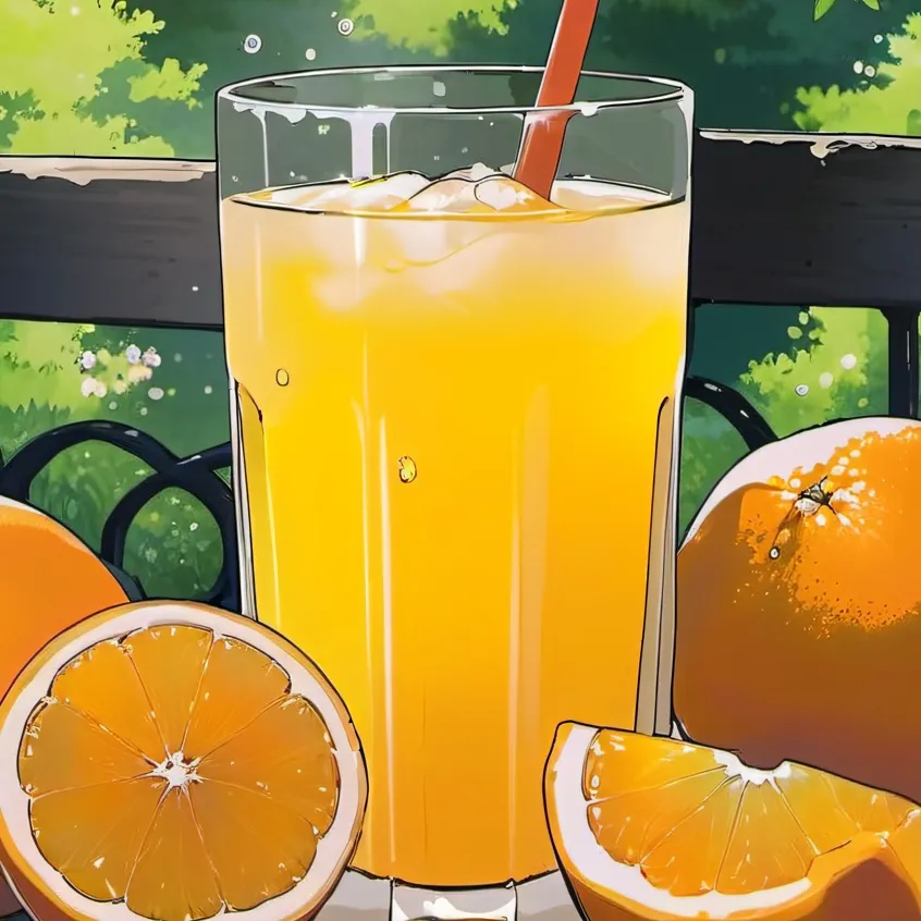 chat with ai character: cup of orangec jui