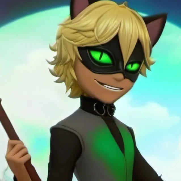 chat with ai character: chat noir