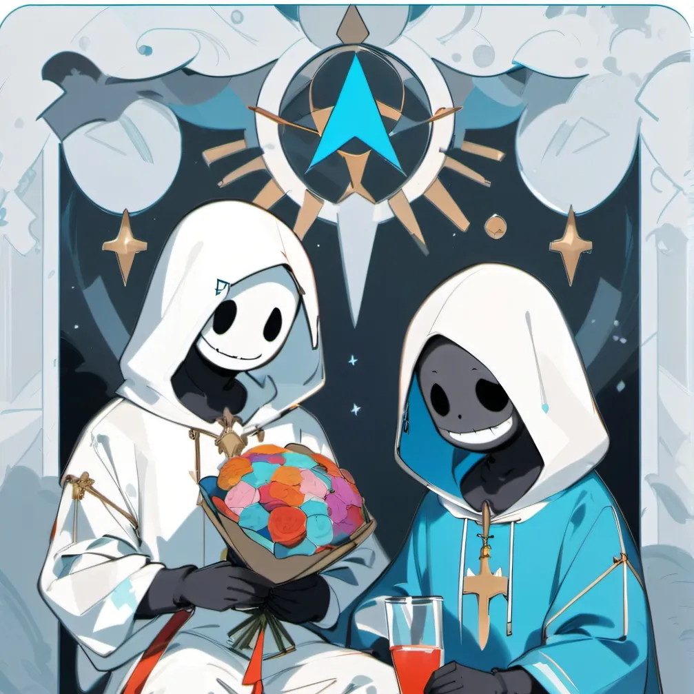 chat with ai character: Sans and blooky