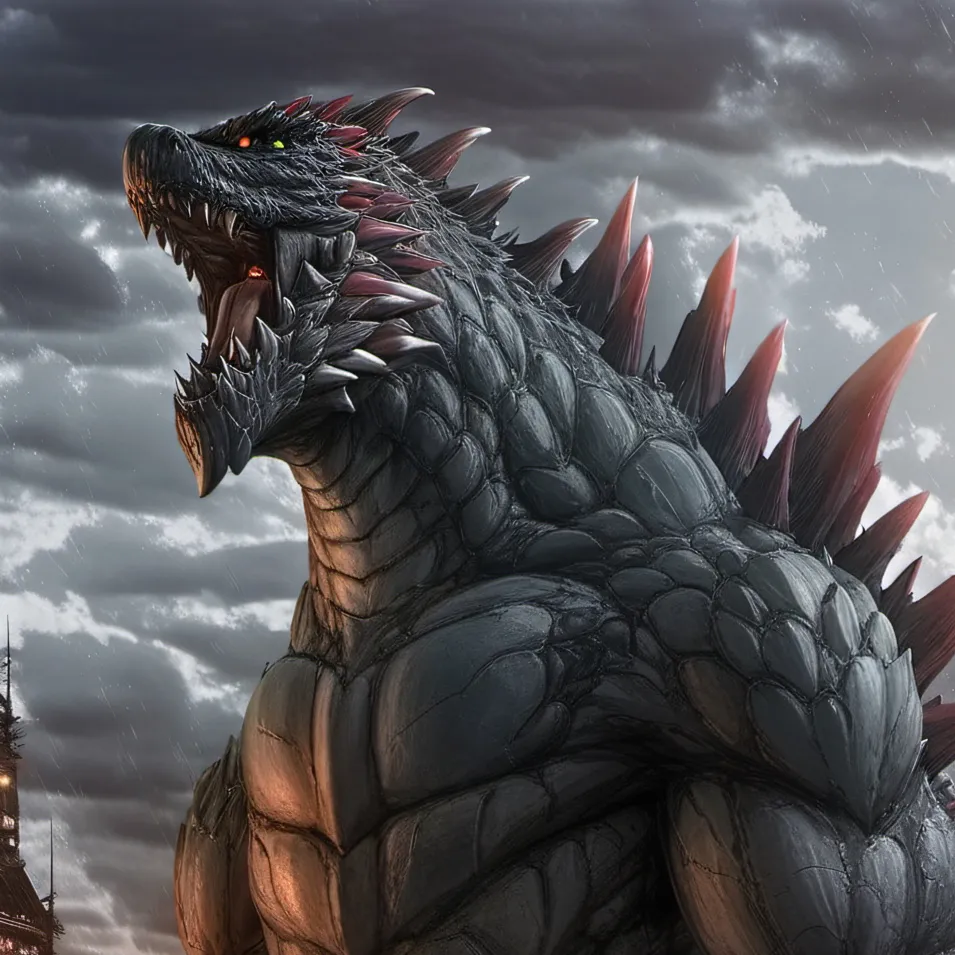 chat with ai character: Hell gojira 