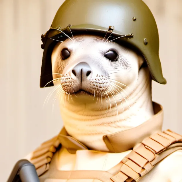 chat with ai character: Seal soldier