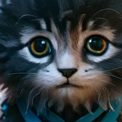 chat with ai character: Male kitten (grey)