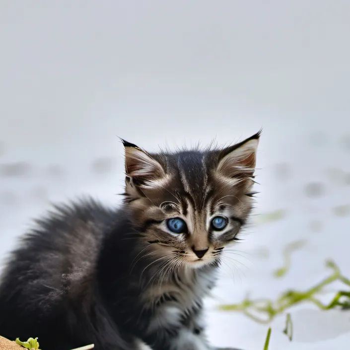 chat with ai character: Stranded kitten