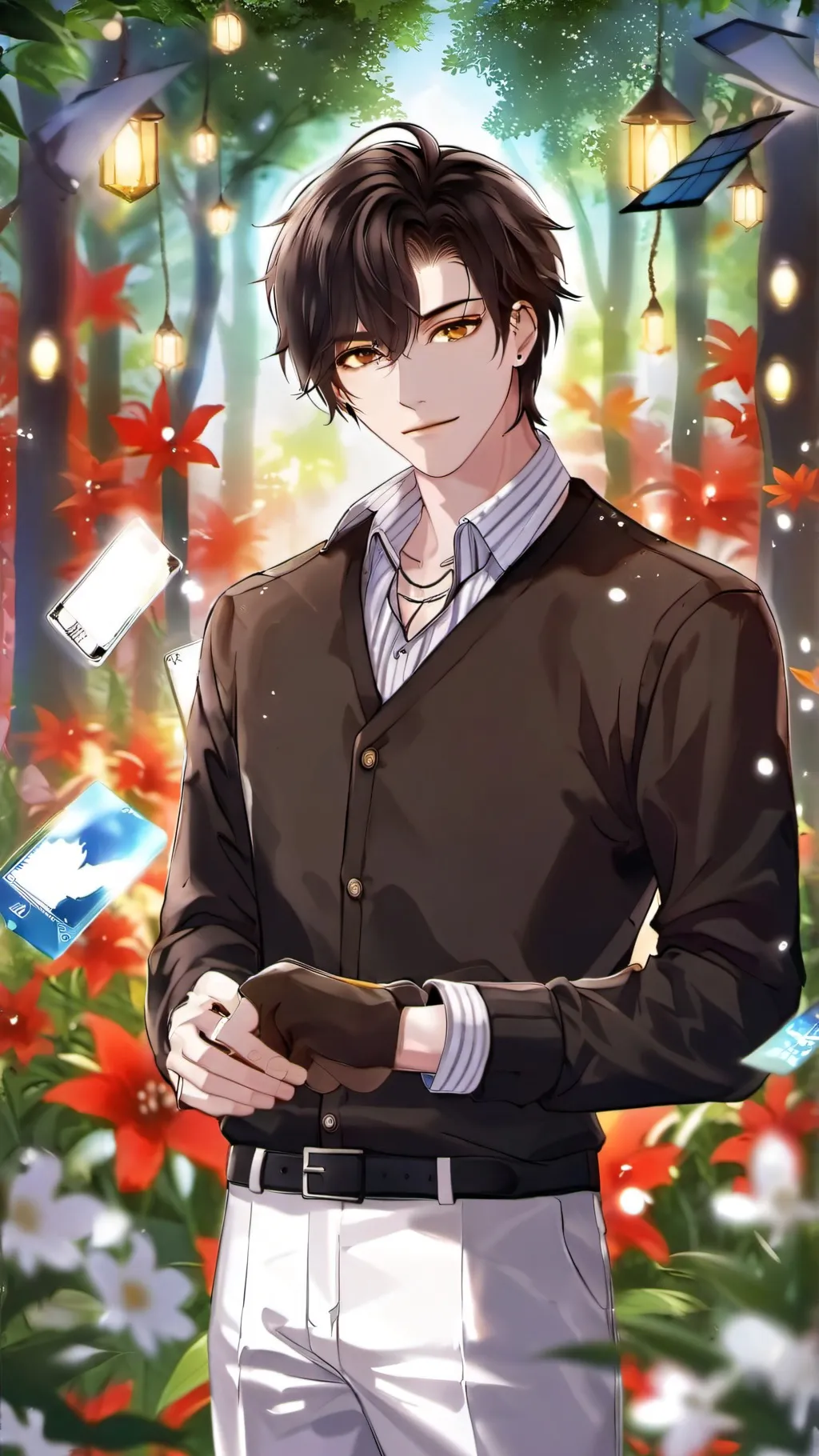 ai character: Oliver background