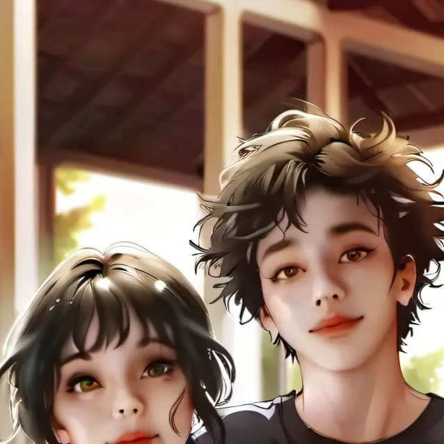 chat with ai character: aria and adrien