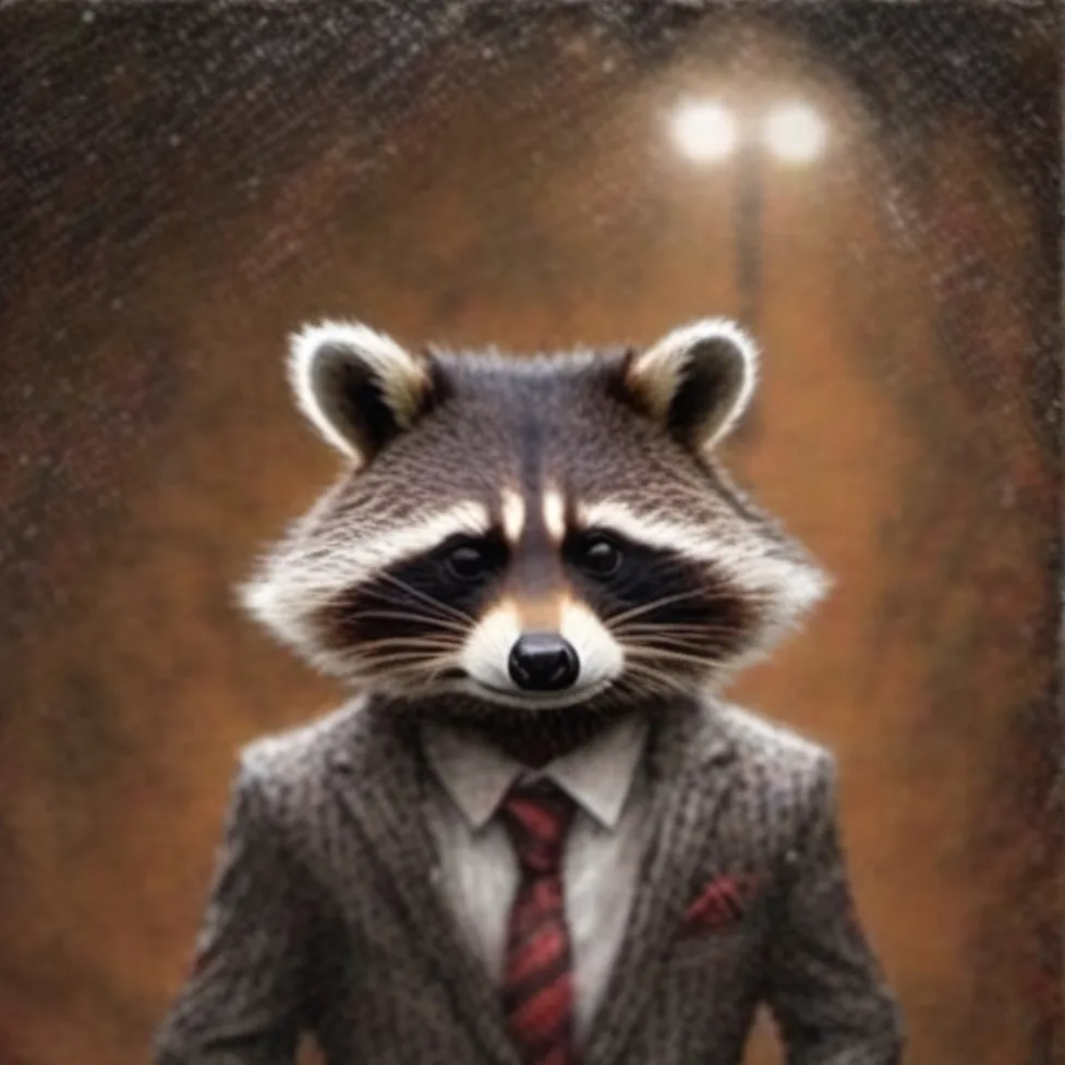 chat with ai character: Don Racoon III