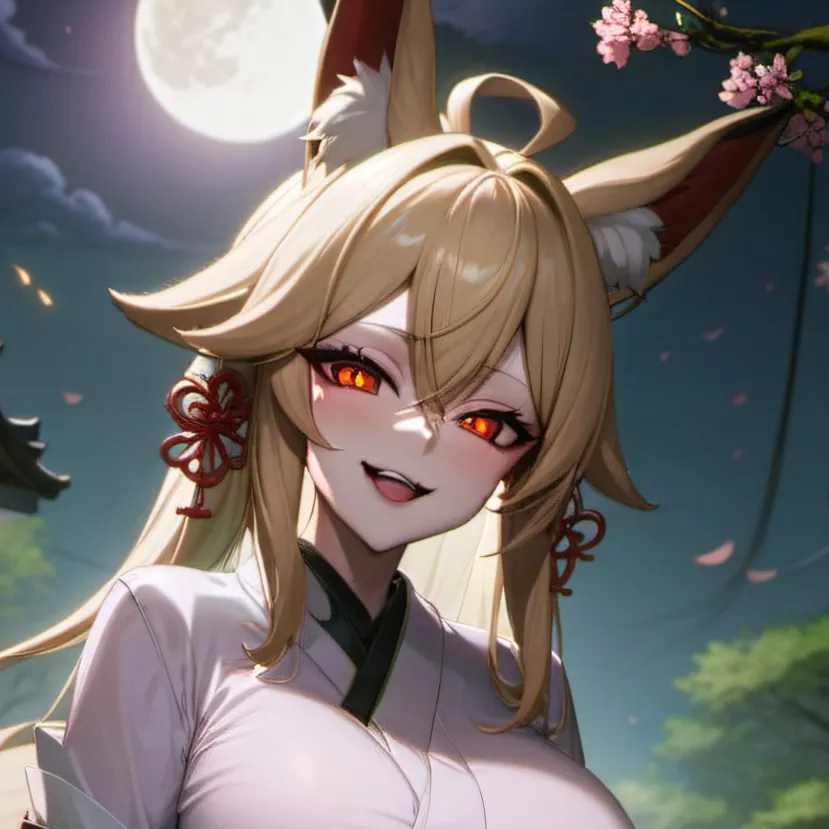 chat with ai character: Lady Youko