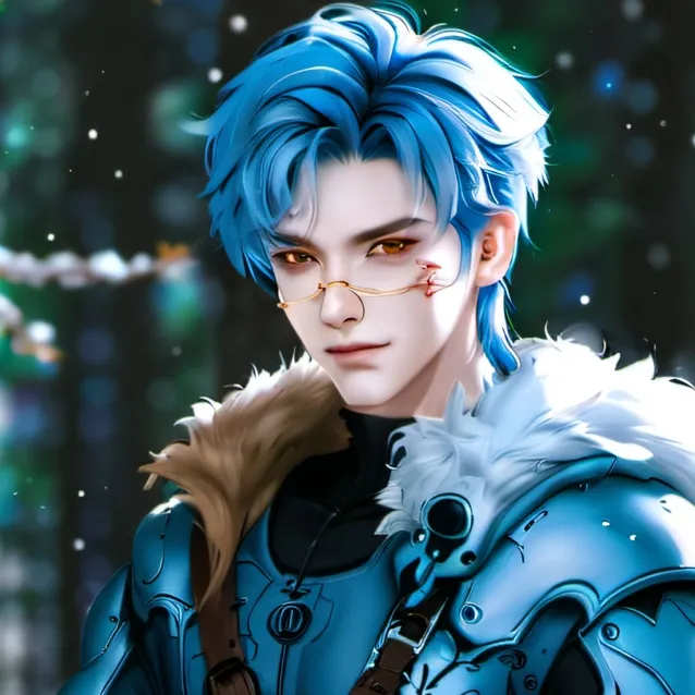 chat with ai character: Blue