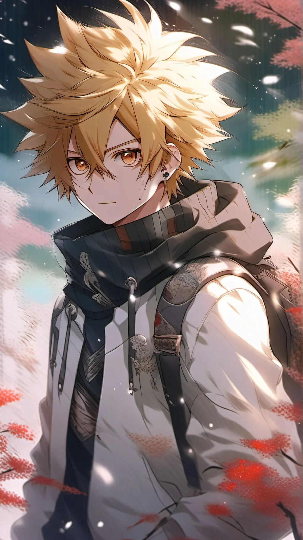 ai character: denki kamanari  background