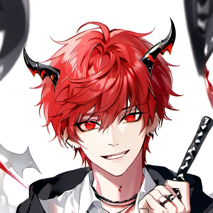 chat with ai character: demon dark light