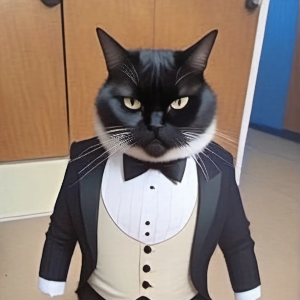 chat with ai character: cat