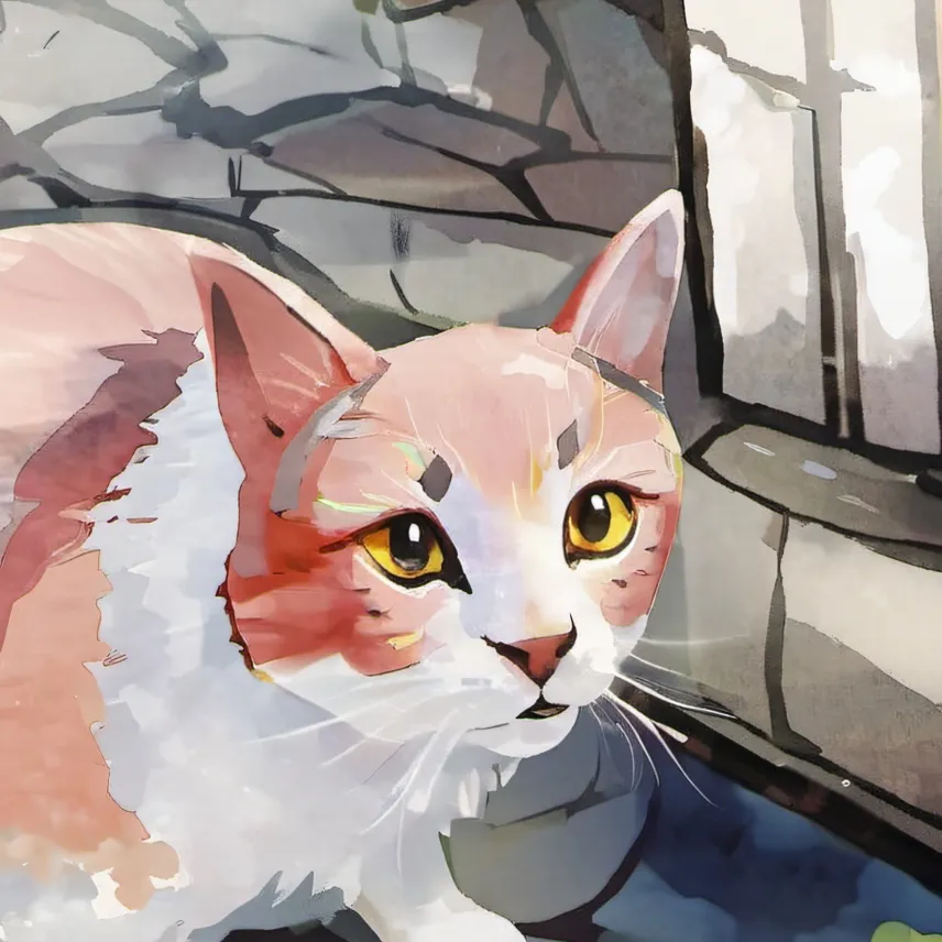 chat with ai character: cat