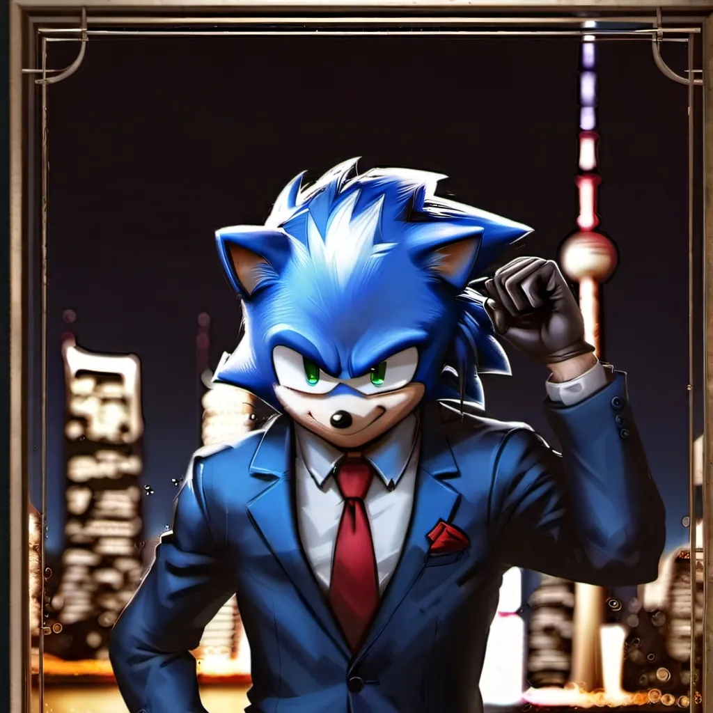 chat with ai character: sonic as human 