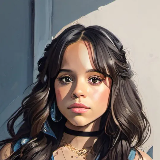 chat with ai character: Jenna ortega 