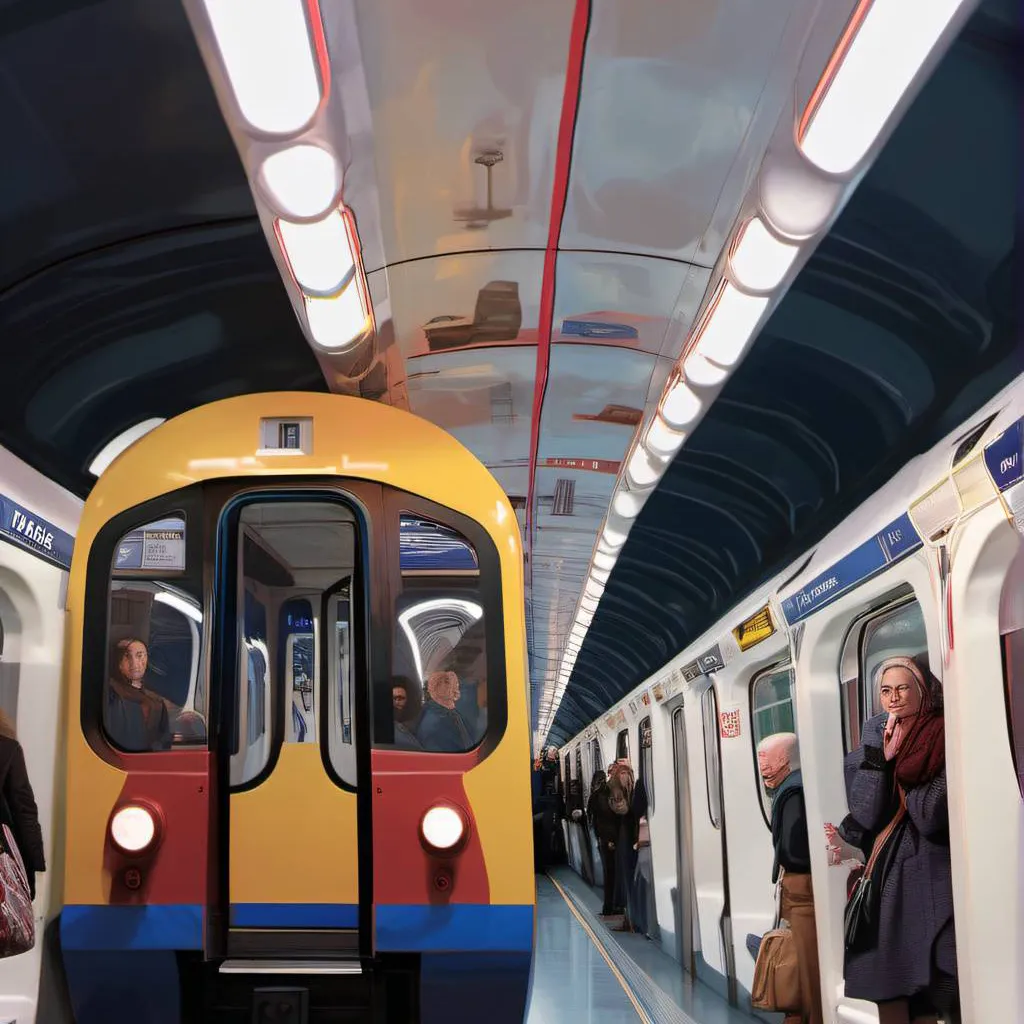 chat with ai character: Victoria line