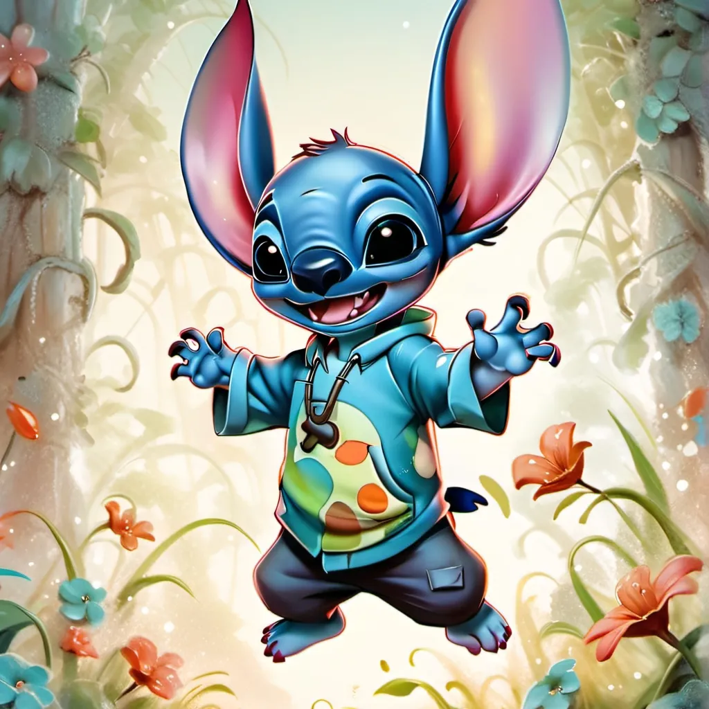 chat with ai character: Stitch 