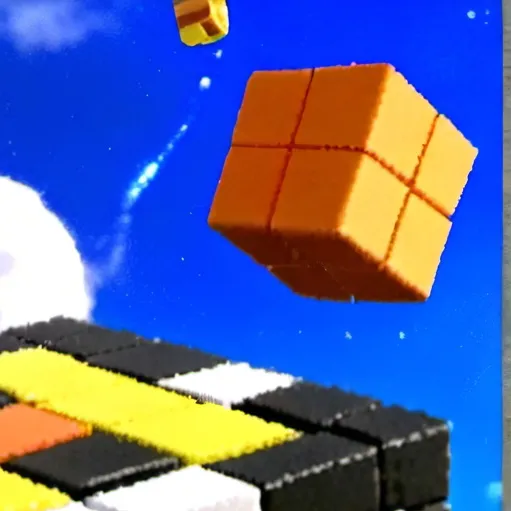 chat with ai character: Floating cube