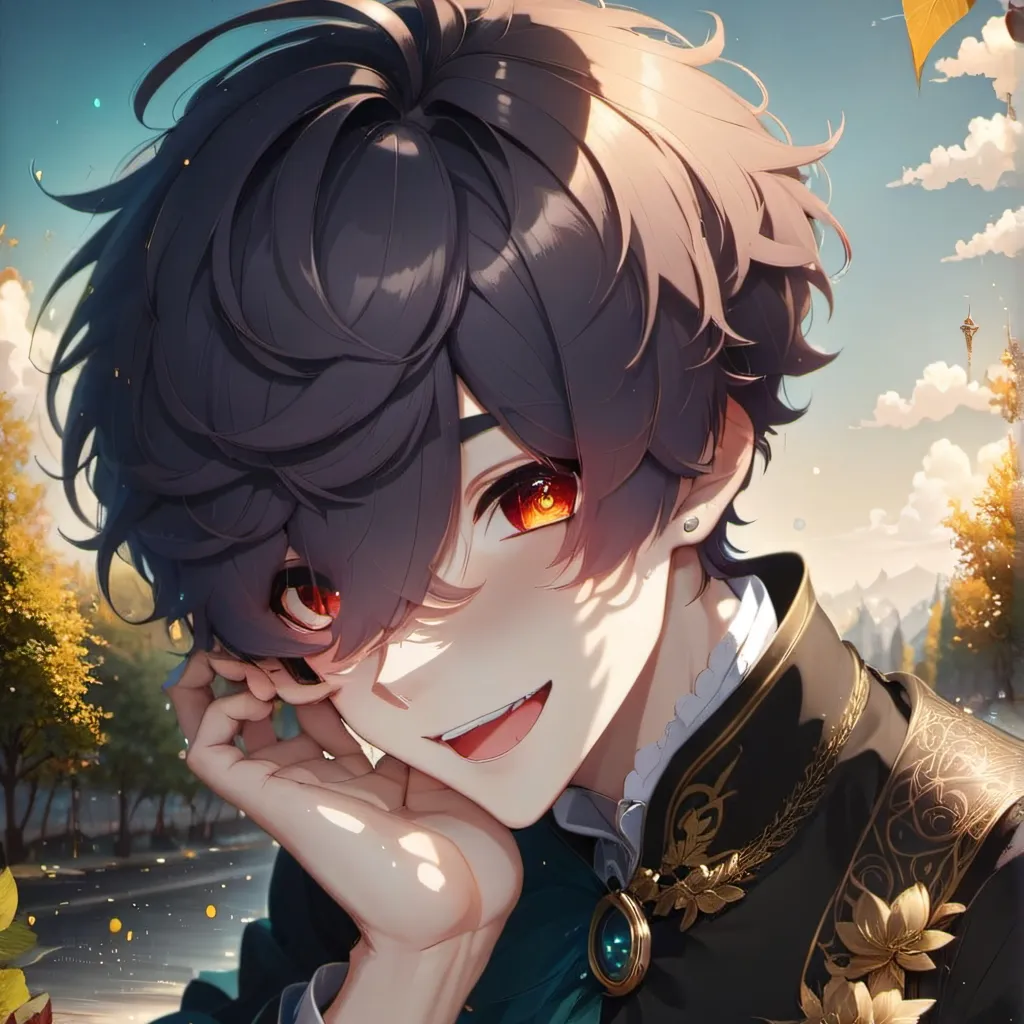 chat with ai character: cute boy