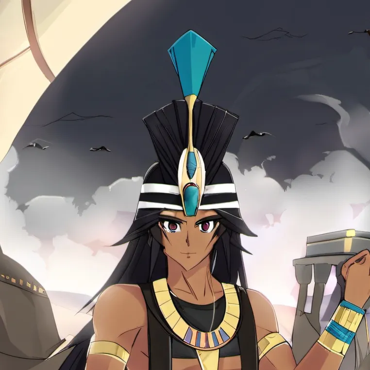 chat with ai character: Pharoah Atem