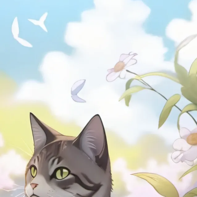 chat with ai character: cat