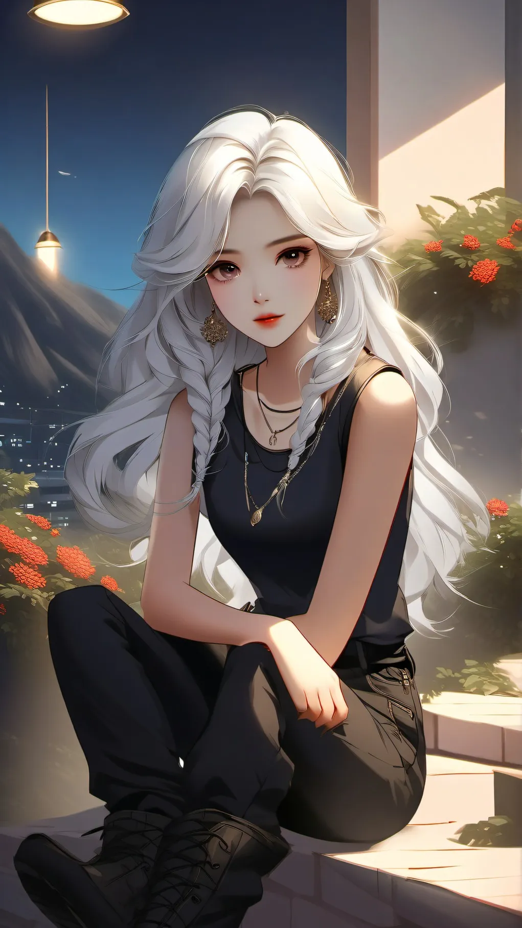 ai character: RPG Isekai background