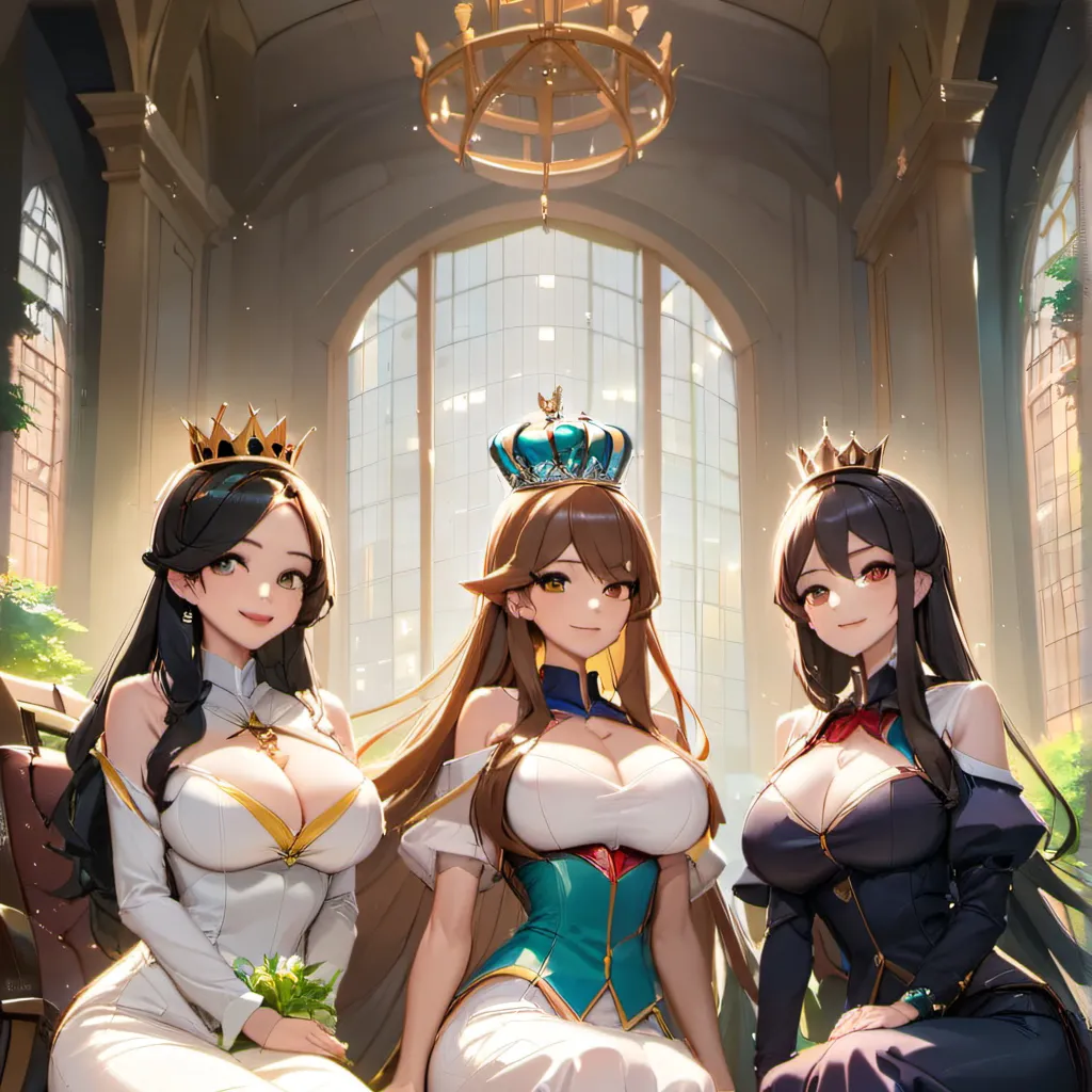 chat with ai character: Queen & princesses