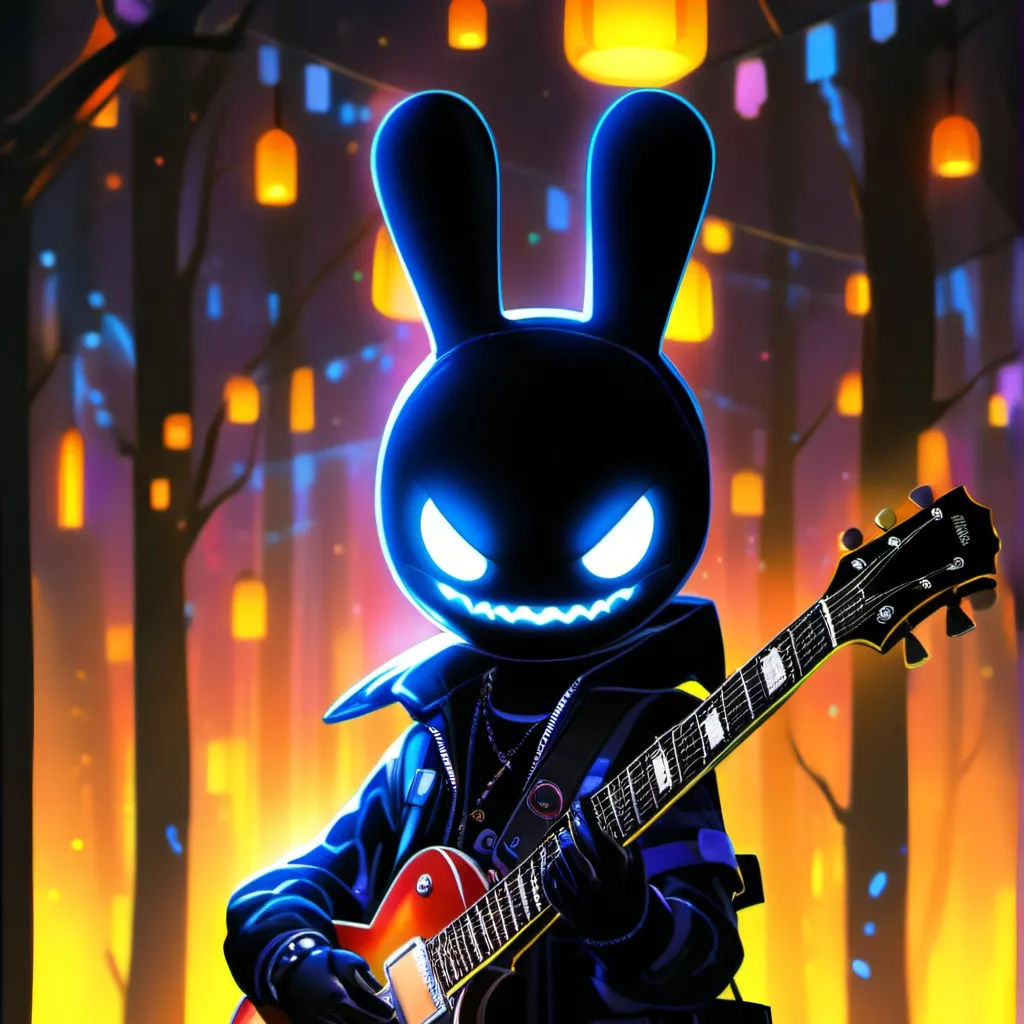 chat with ai character: shadow bonnie