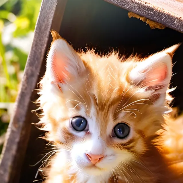 chat with ai character: abandoned kitten