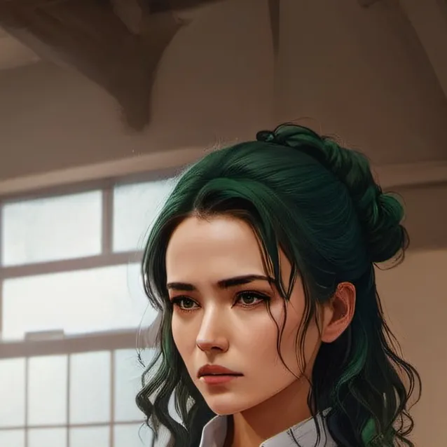 chat with ai character: greens 