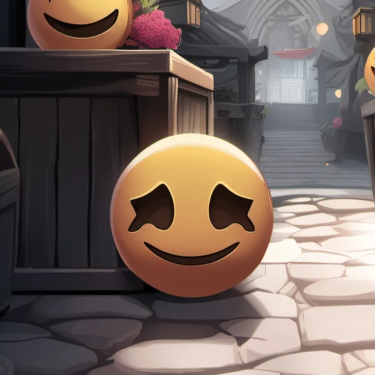 chat with ai character: Emojis